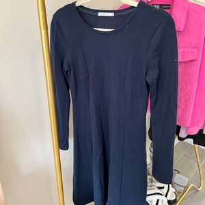 We Norwegians 100% Wool Navy Blue Dress